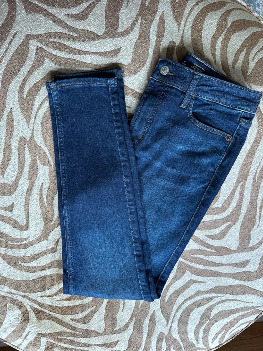 Extra High Rise ROCKSTAR SUPER SKINNY -Old Navy Women's Deep Indigo Skinny Jeans